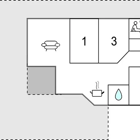 Дом отдыха Amazing In With Kitchen *